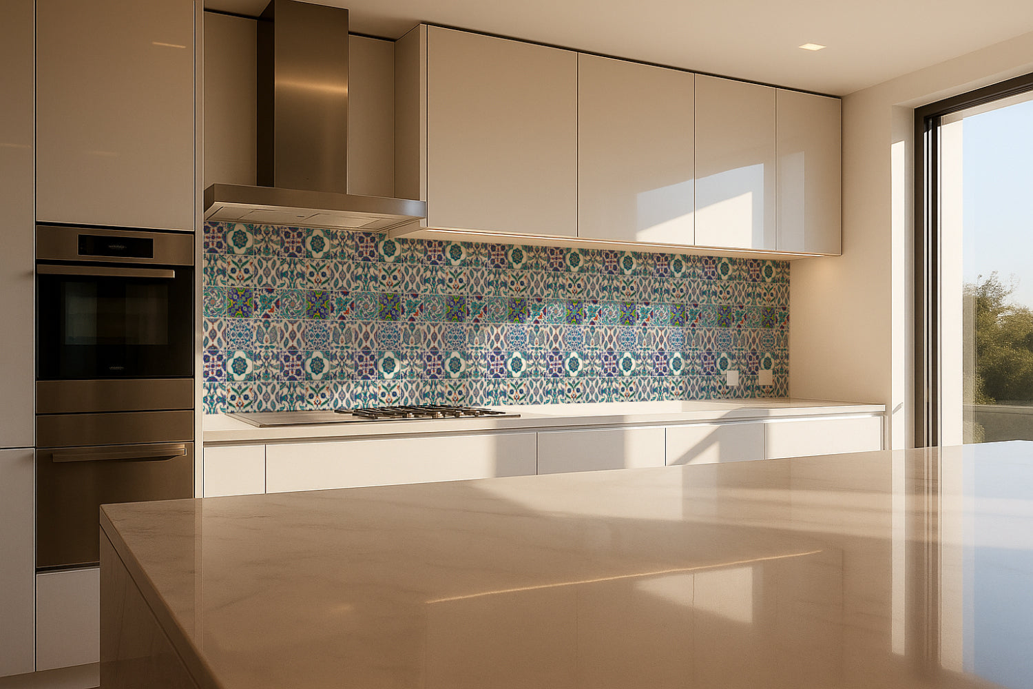 Küchenrückwand Patchwork