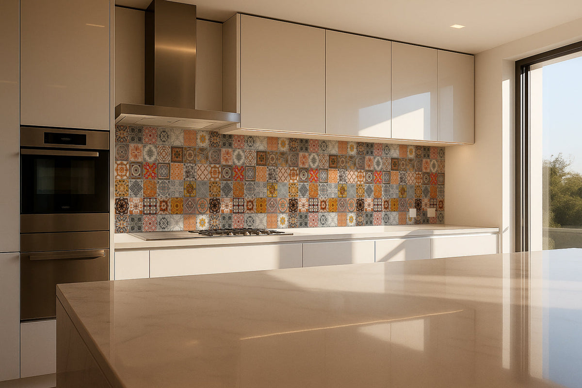 Küchenrückwand Patchwork