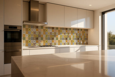 Küchenrückwand Patchwork