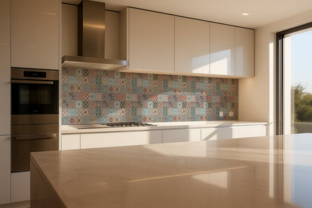 Küchenrückwand Patchwork