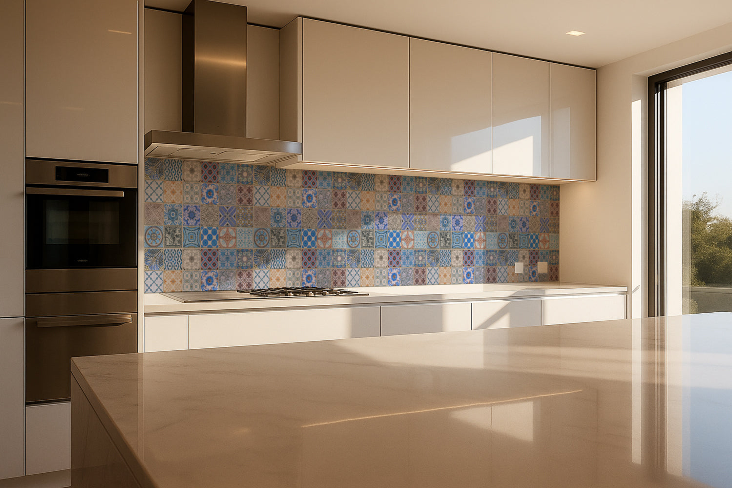 Küchenrückwand Patchwork