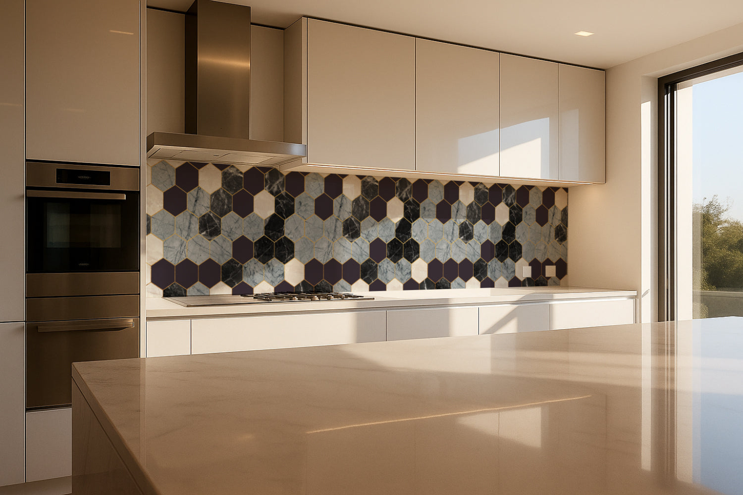 Küchenrückwand Patchwork