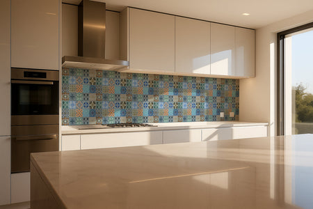 Küchenrückwand Patchwork