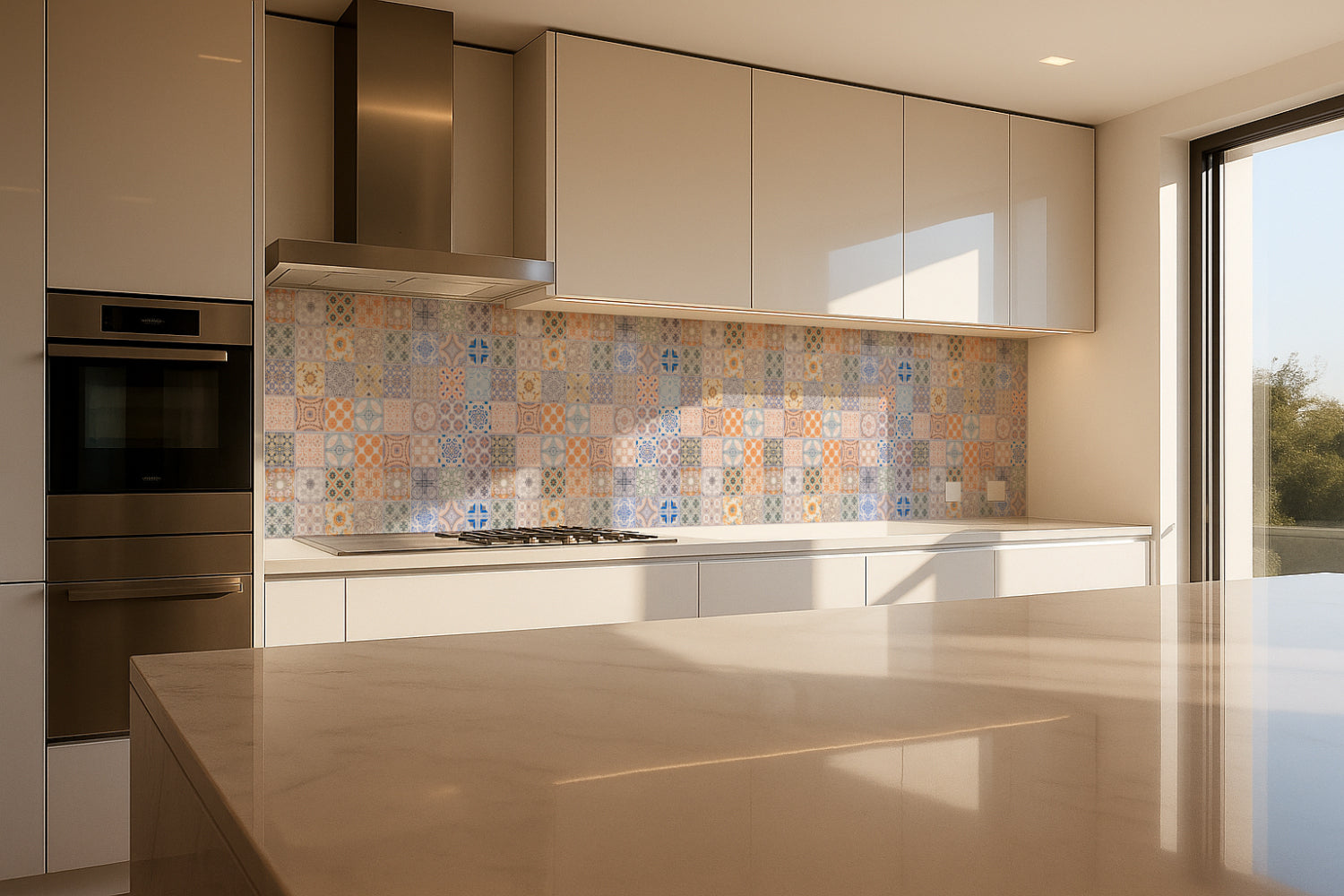 Küchenrückwand Patchwork