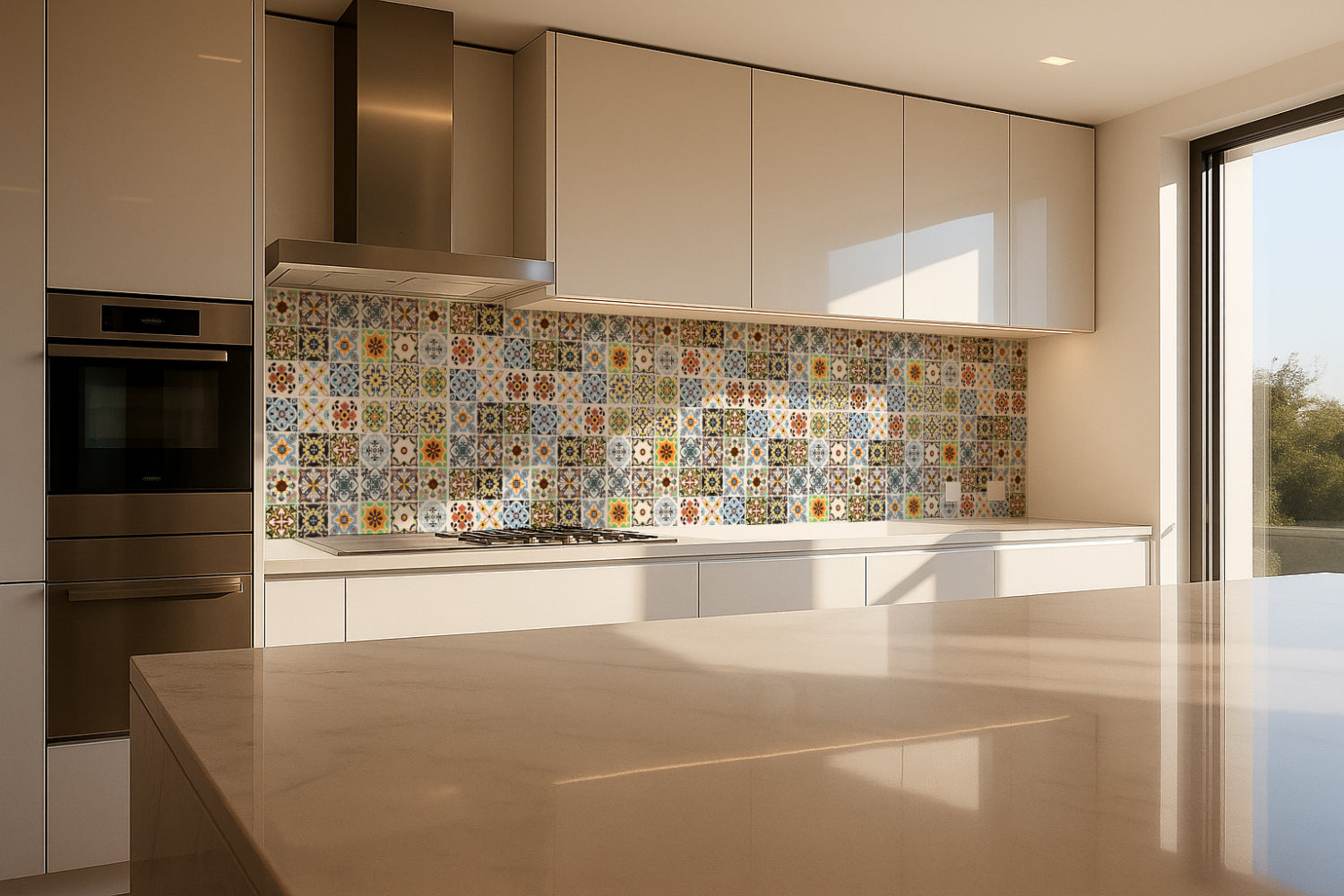 Küchenrückwand Patchwork