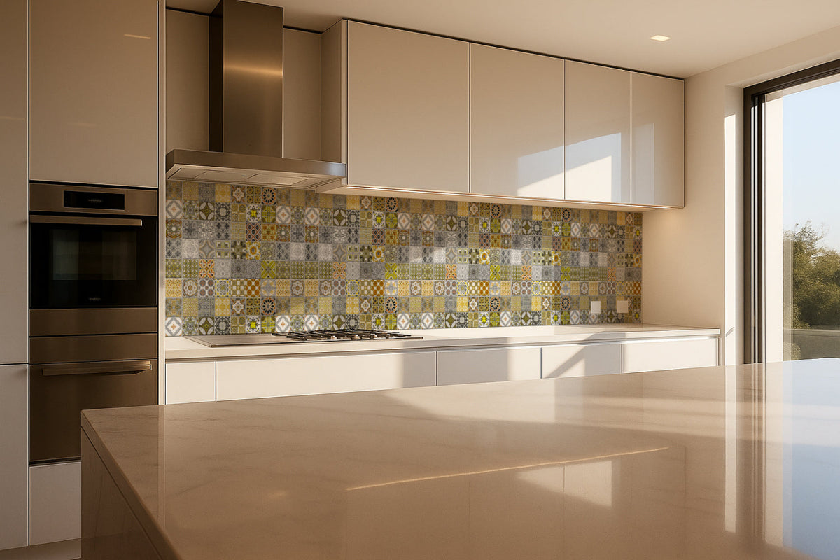 Küchenrückwand Patchwork