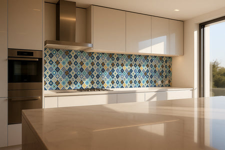 Küchenrückwand Patchwork