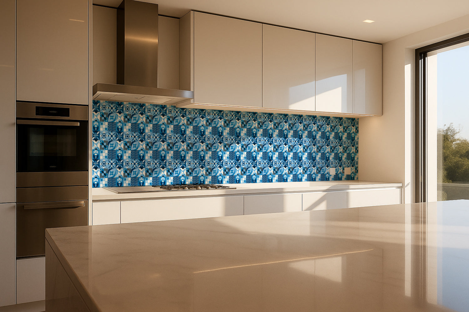 Küchenrückwand Patchwork