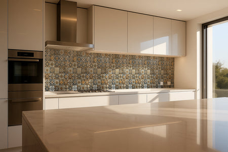 Küchenrückwand Patchwork