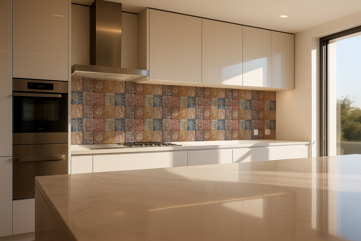 Küchenrückwand Patchwork