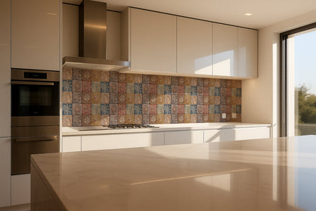 Küchenrückwand Patchwork