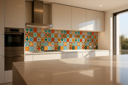 Küchenrückwand Patchwork