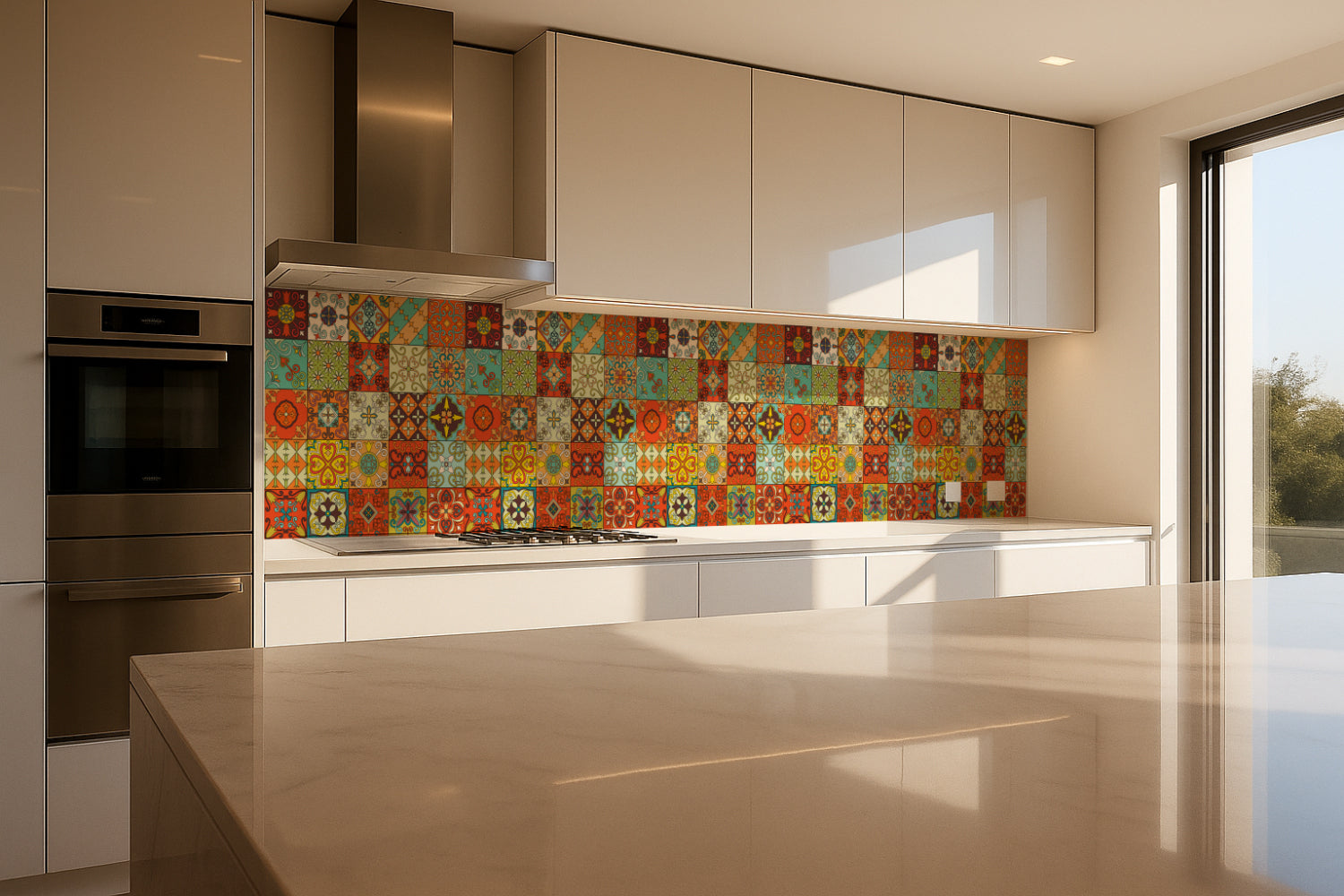 Küchenrückwand Patchwork