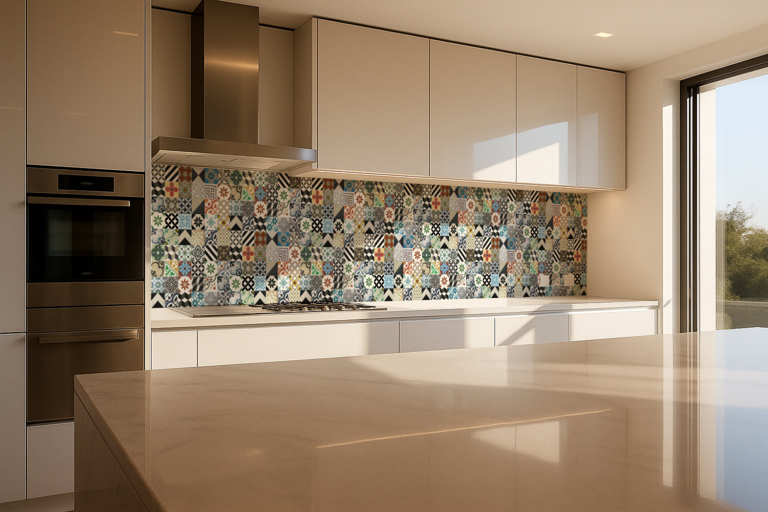 Küchenrückwand Patchwork