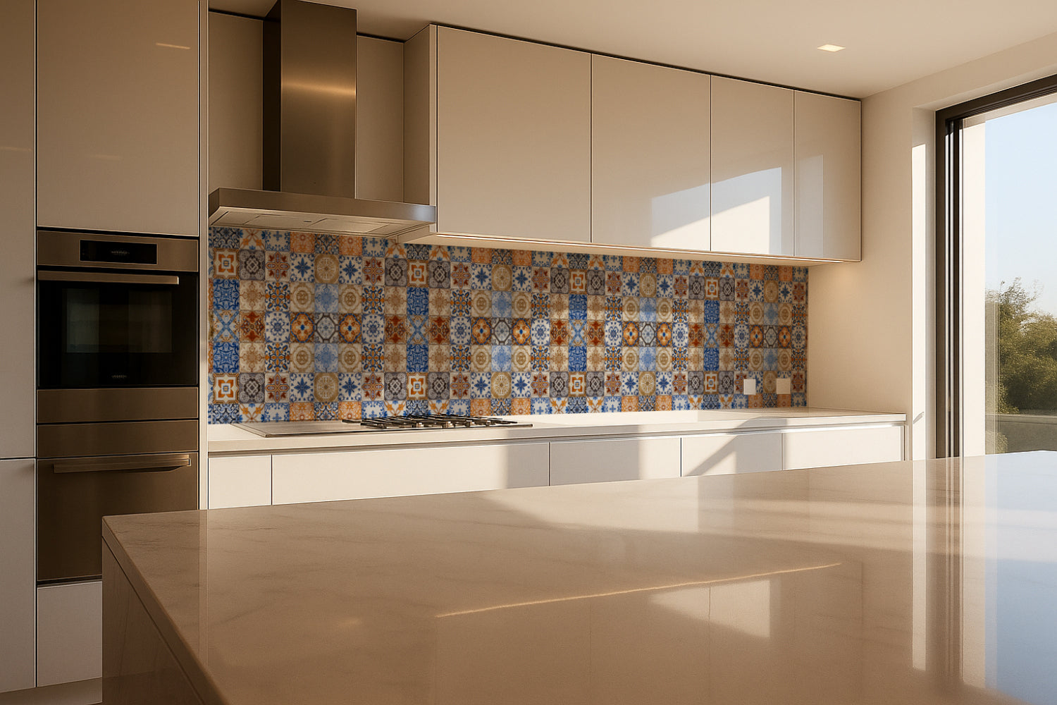 Küchenrückwand Patchwork