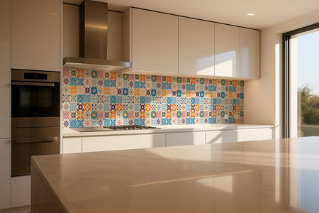 Küchenrückwand Patchwork