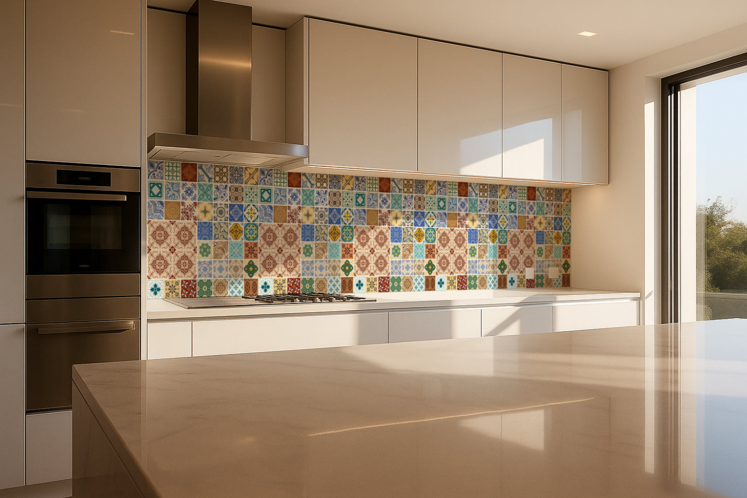 Küchenrückwand Patchwork