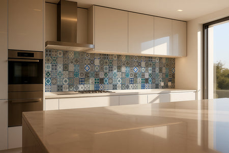 Küchenrückwand Patchwork