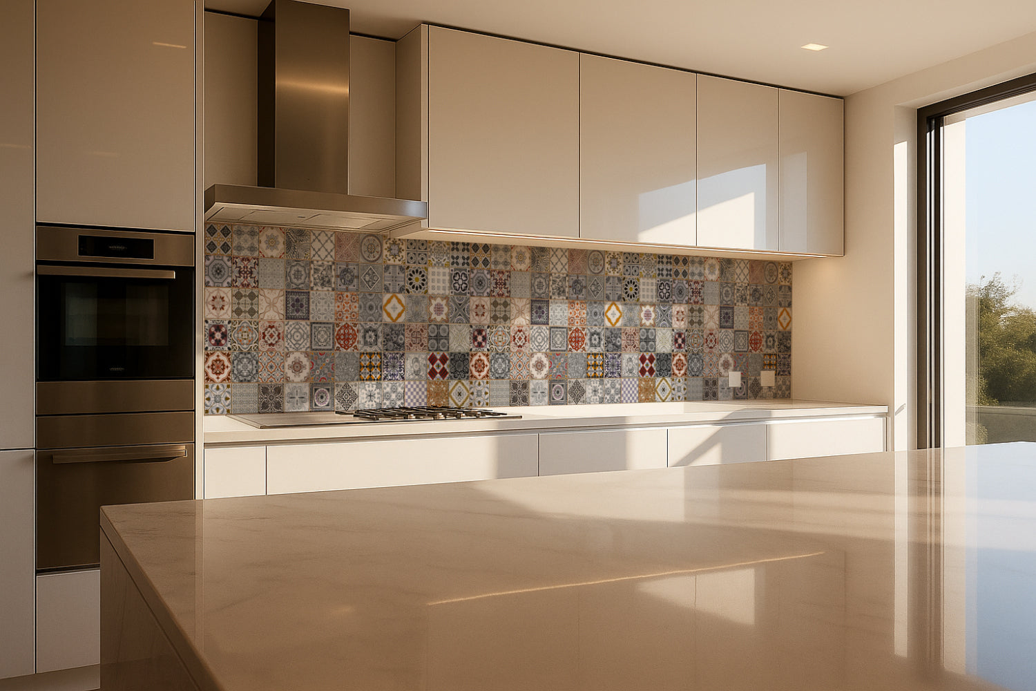 Küchenrückwand Patchwork