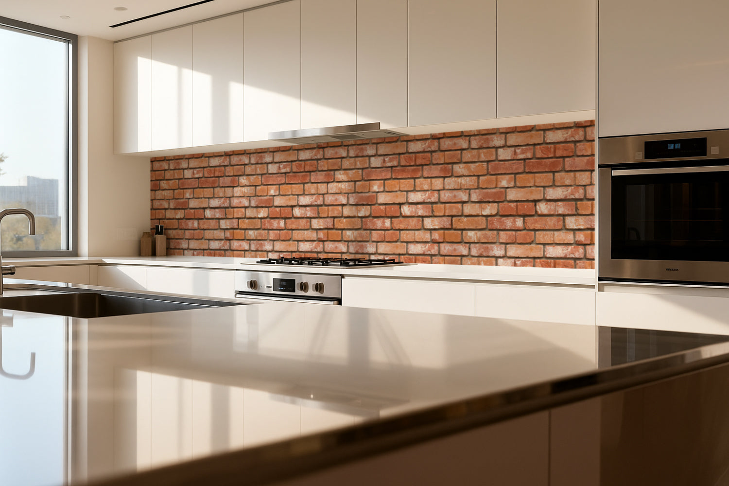 Küchenrückwand Steinoptik