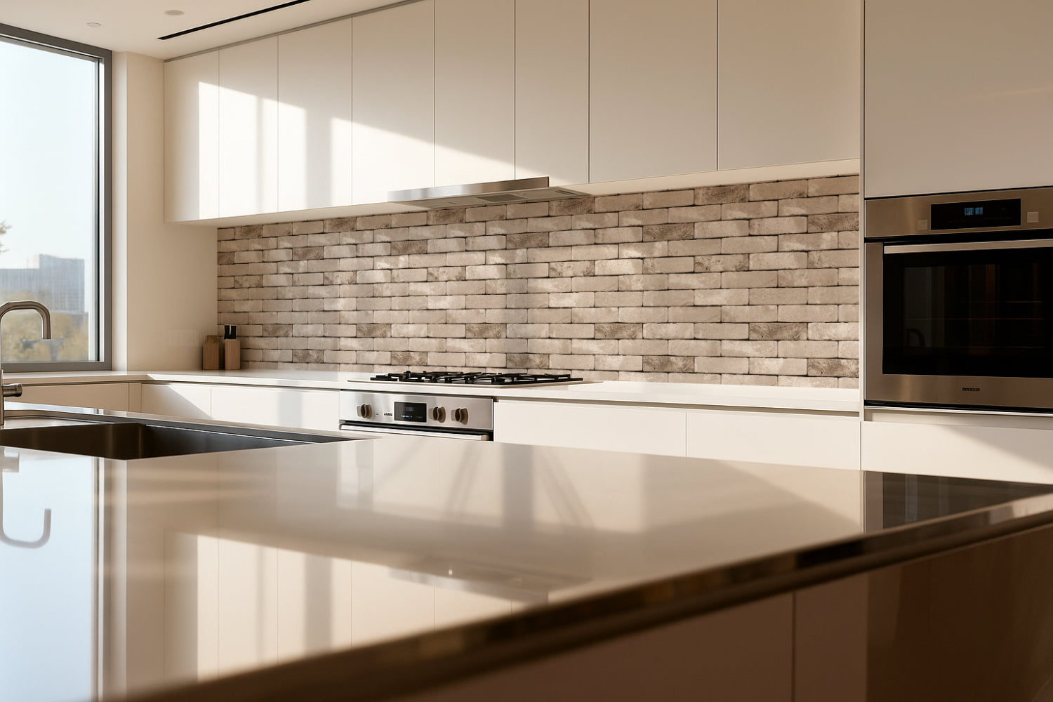 Küchenrückwand Steinoptik