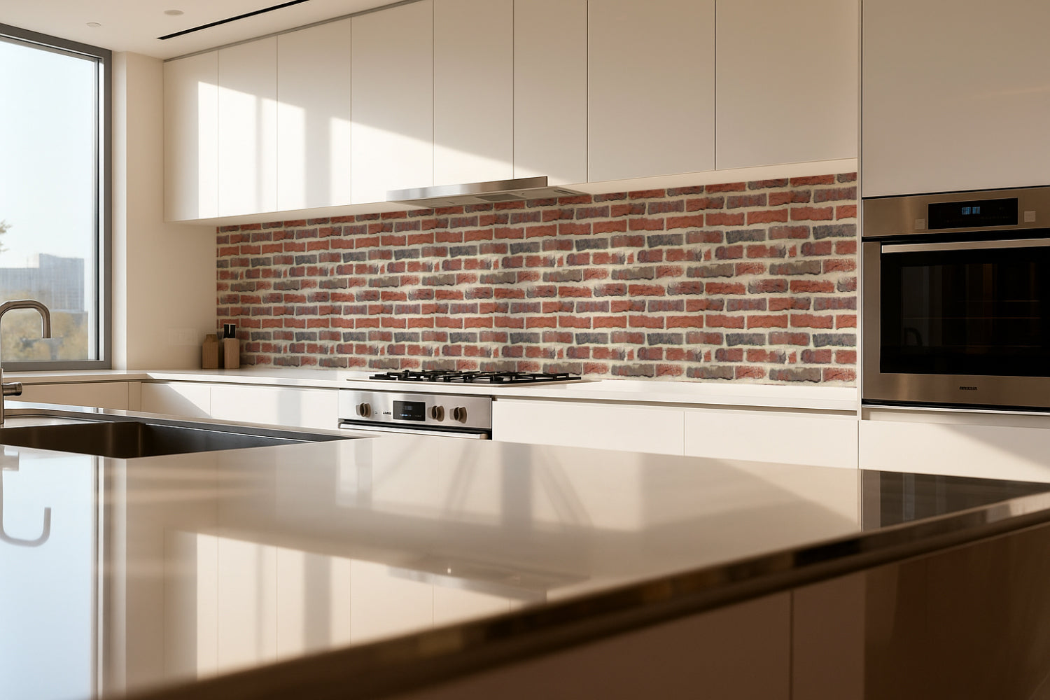 Küchenrückwand Steinoptik