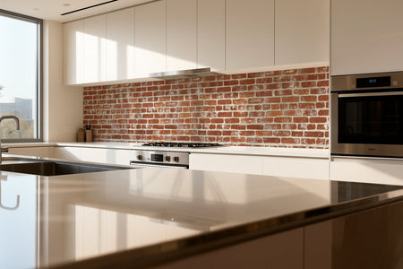 Küchenrückwand Steinoptik