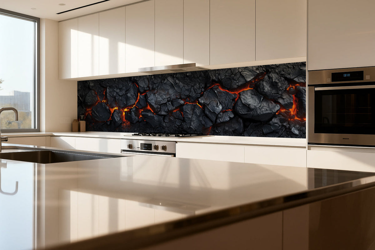 Küchenrückwand Steinoptik