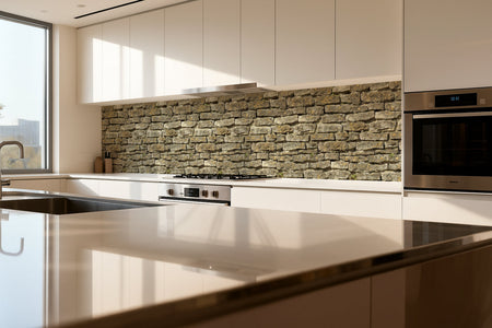 Küchenrückwand Steinoptik