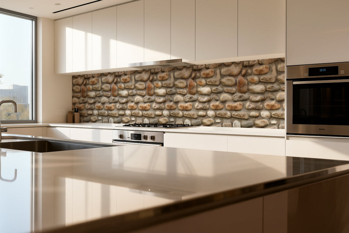 Küchenrückwand Steinoptik