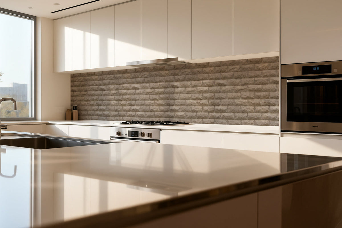 Küchenrückwand Steinoptik