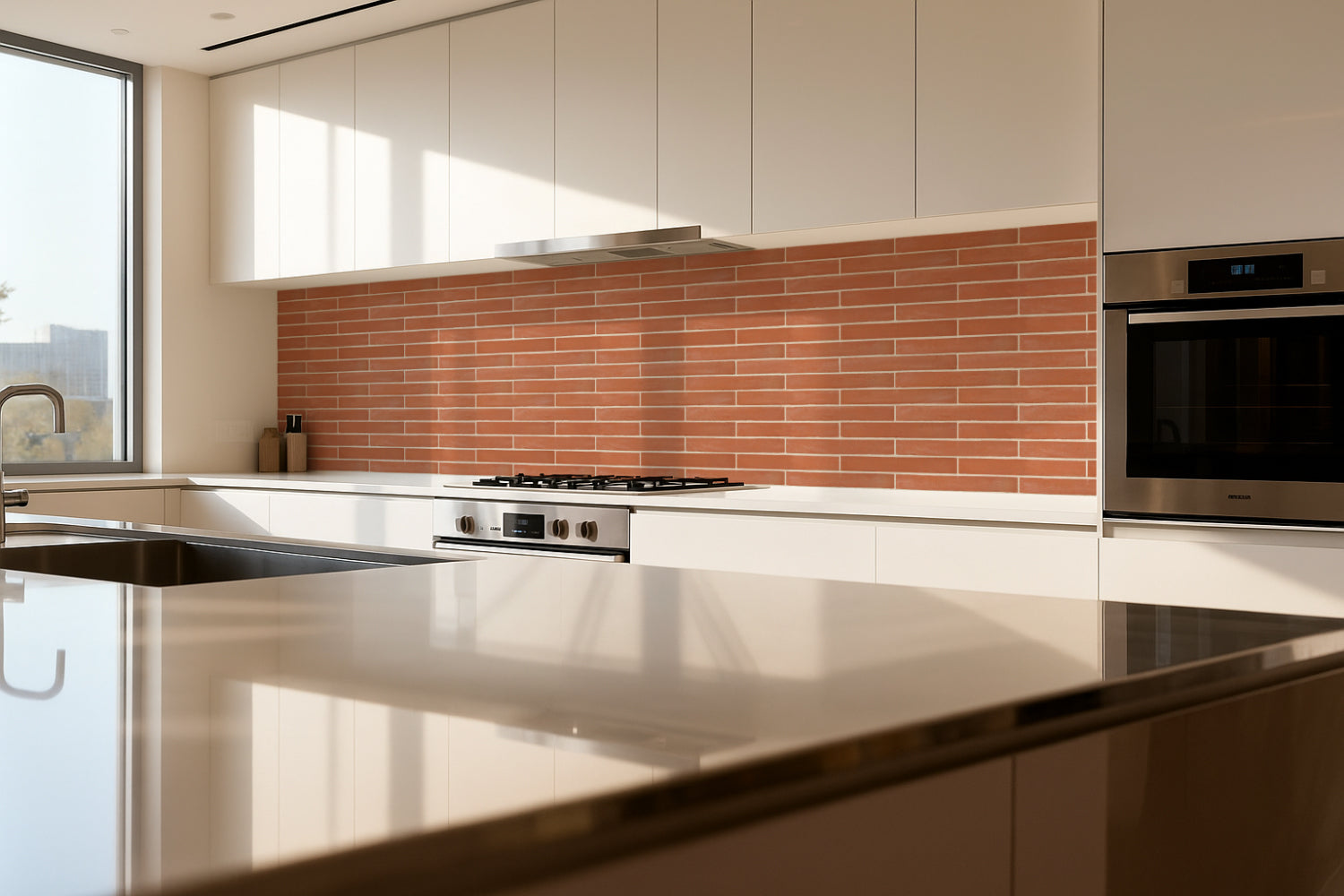 Küchenrückwand Steinoptik