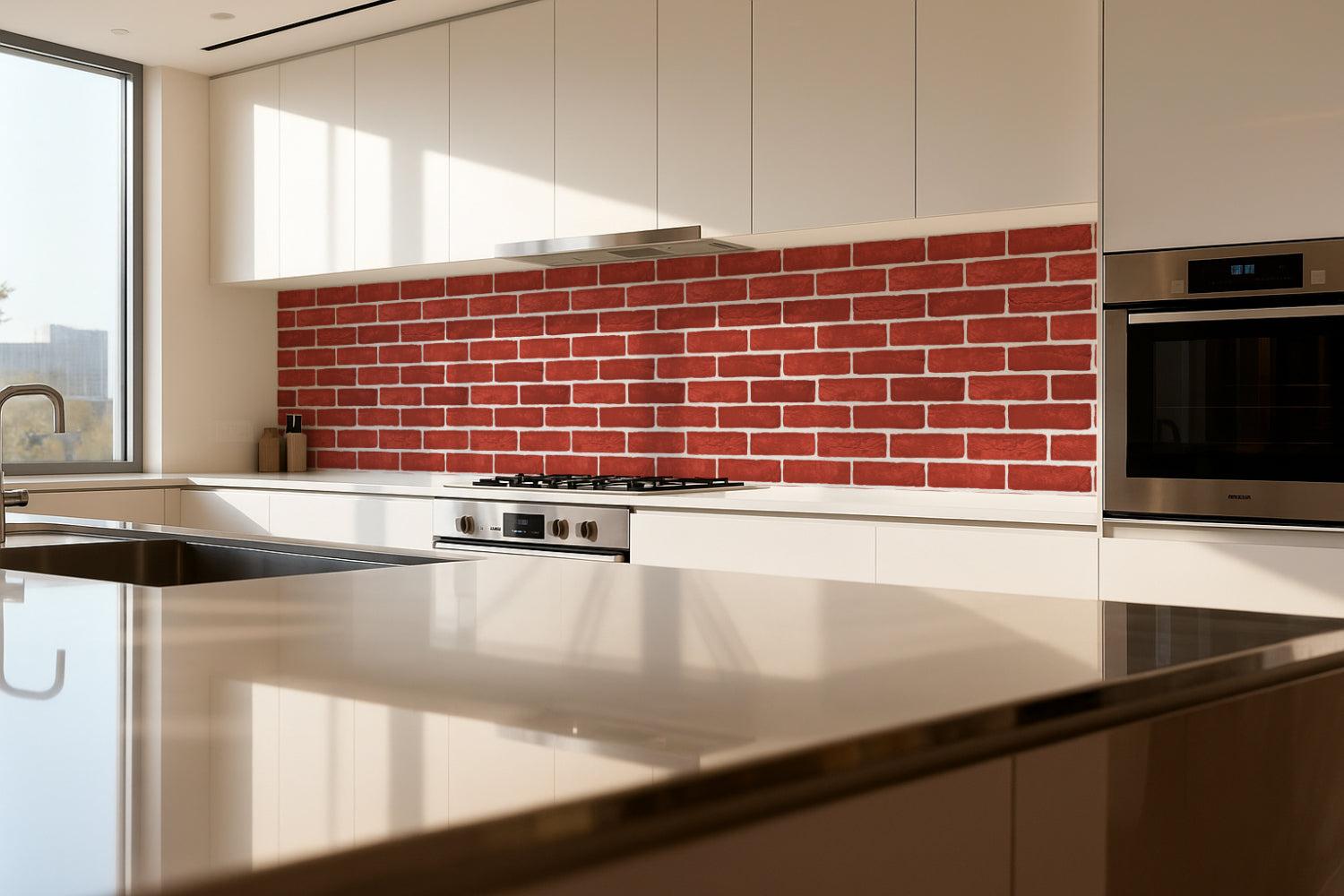 Küchenrückwand Steinoptik