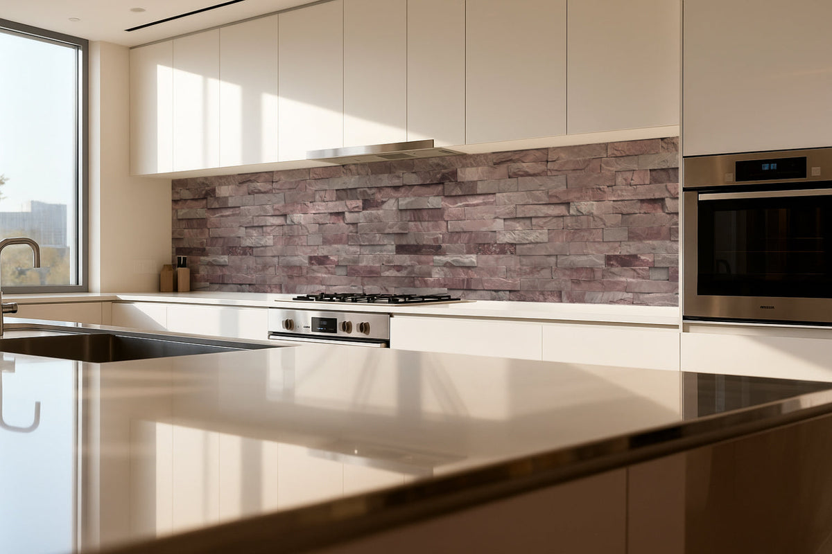 Küchenrückwand Steinoptik