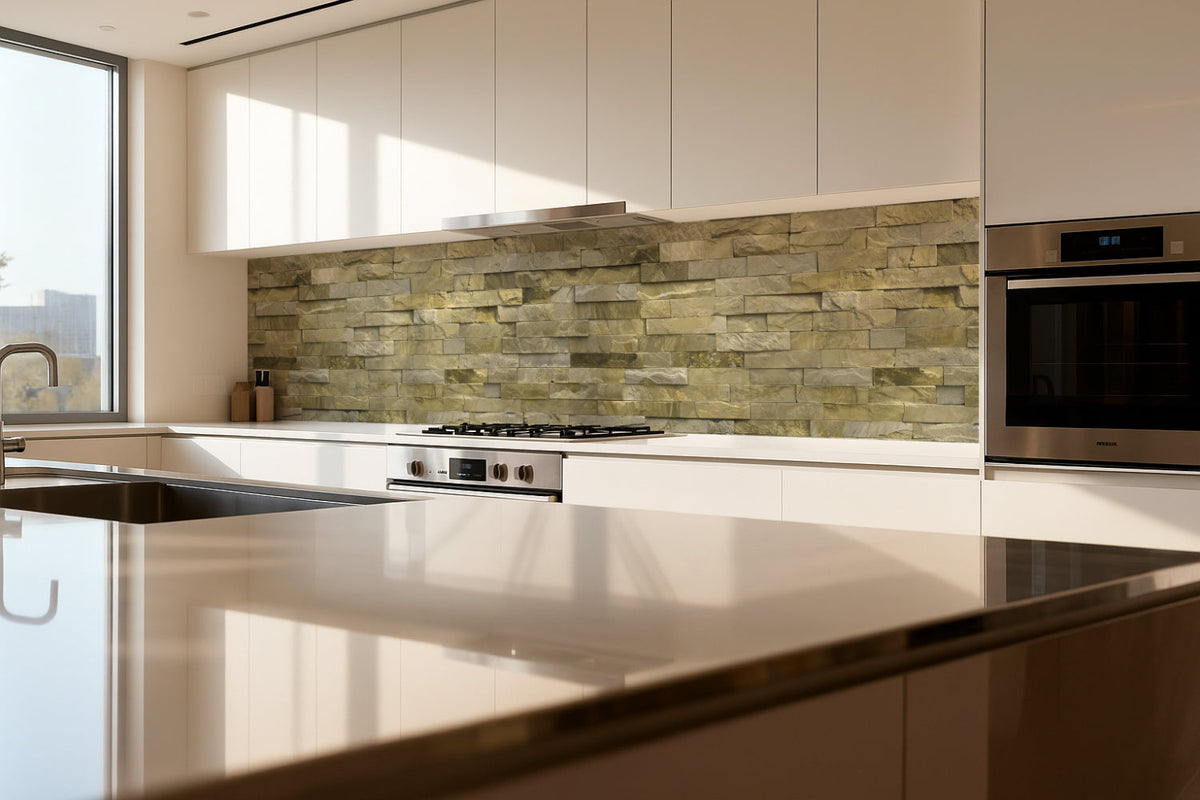 Küchenrückwand Steinoptik