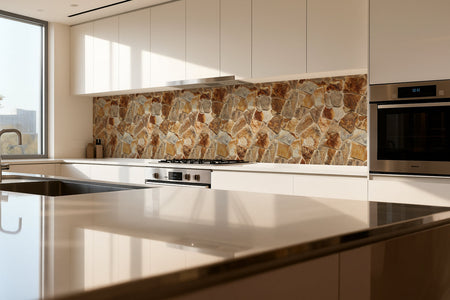 Küchenrückwand Steinoptik