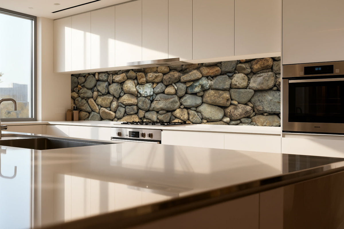 Küchenrückwand Steinoptik