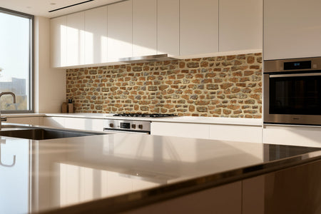 Küchenrückwand Steinoptik