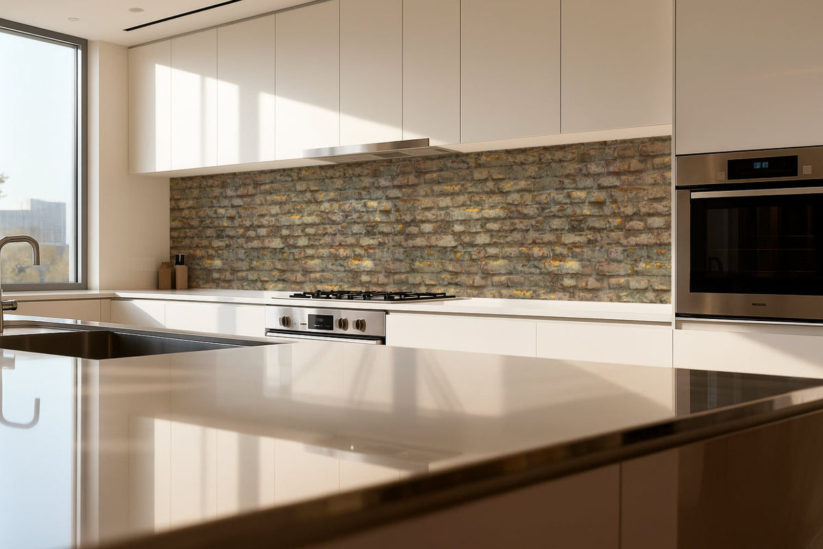 Küchenrückwand Steinoptik