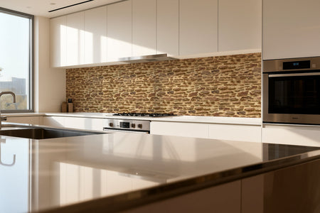 Küchenrückwand Steinoptik