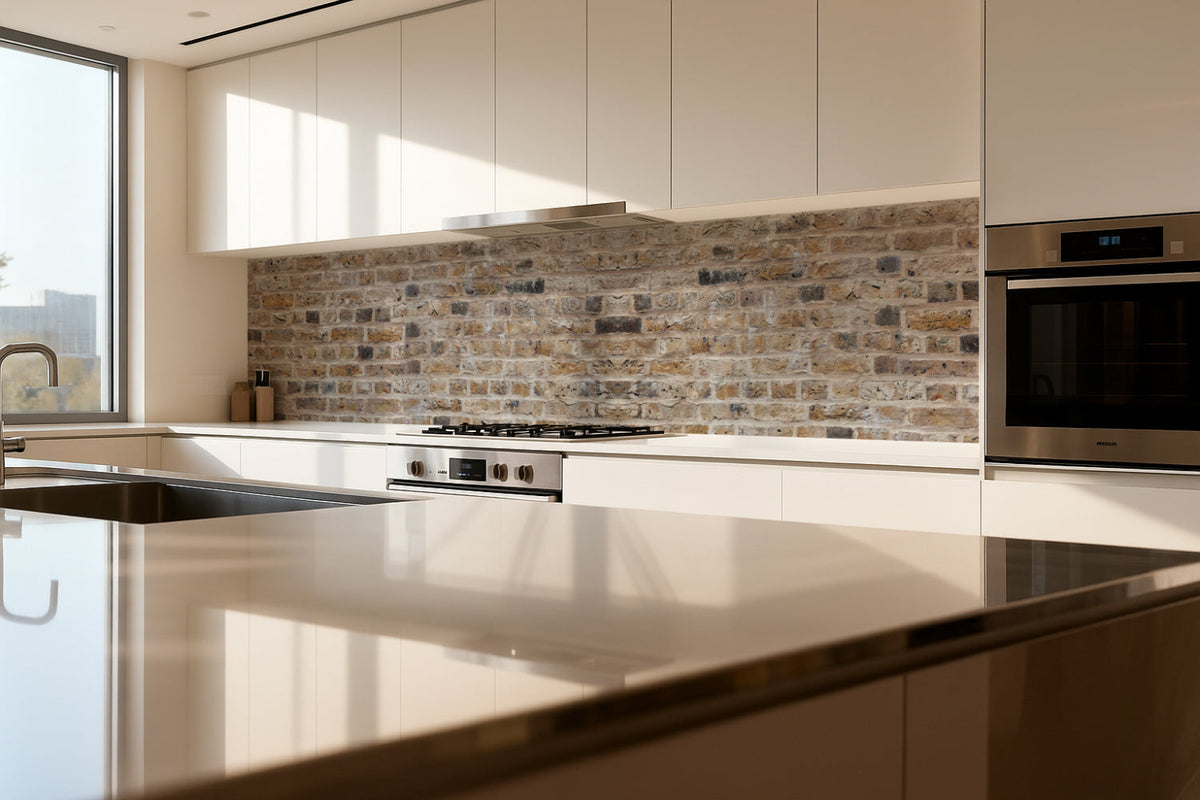 Küchenrückwand Steinoptik