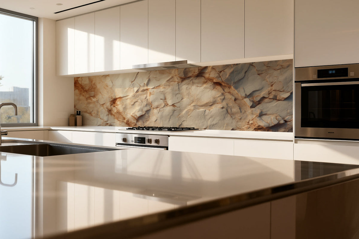 Küchenrückwand Steinoptik