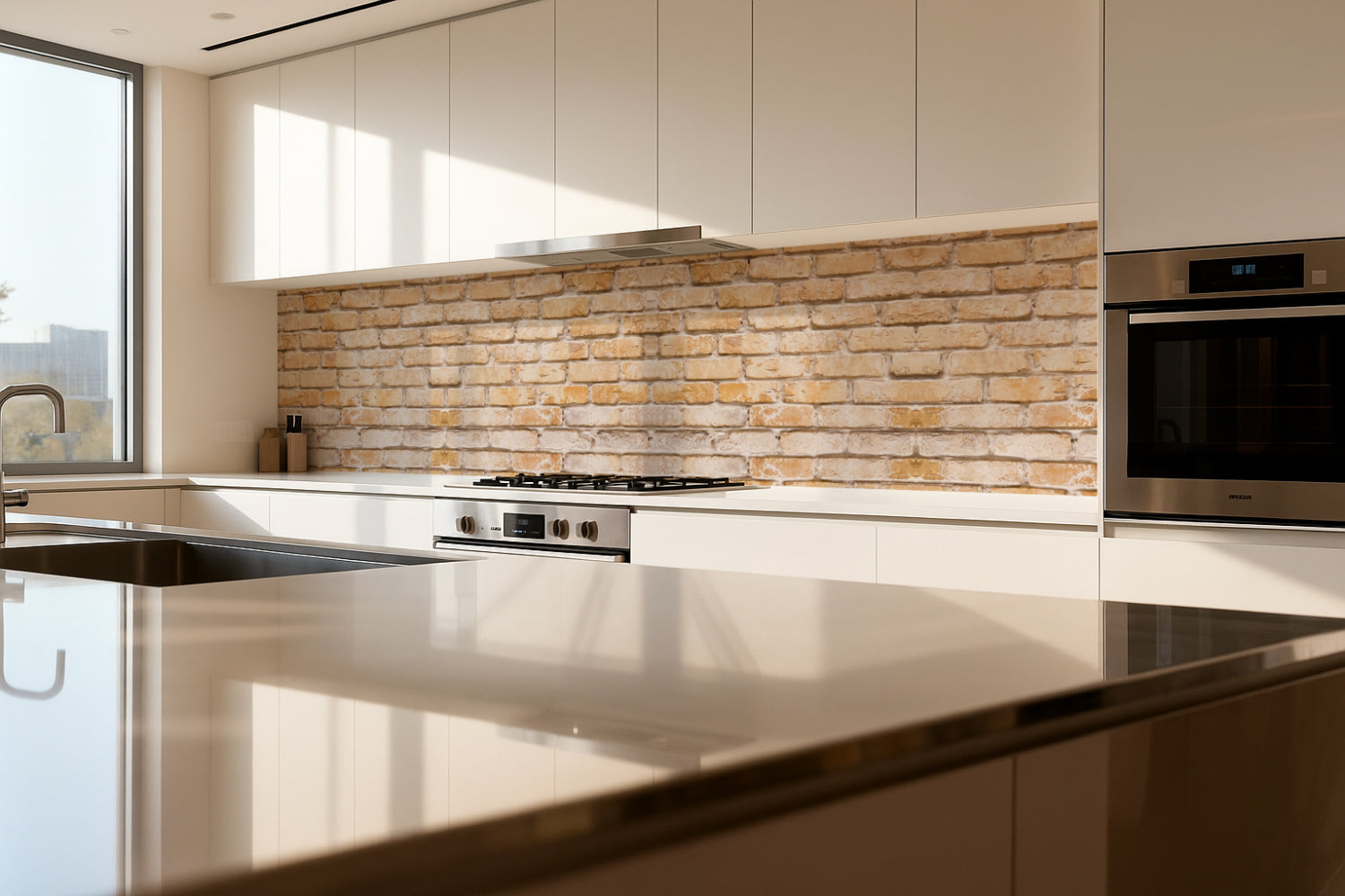 Küchenrückwand Steinoptik