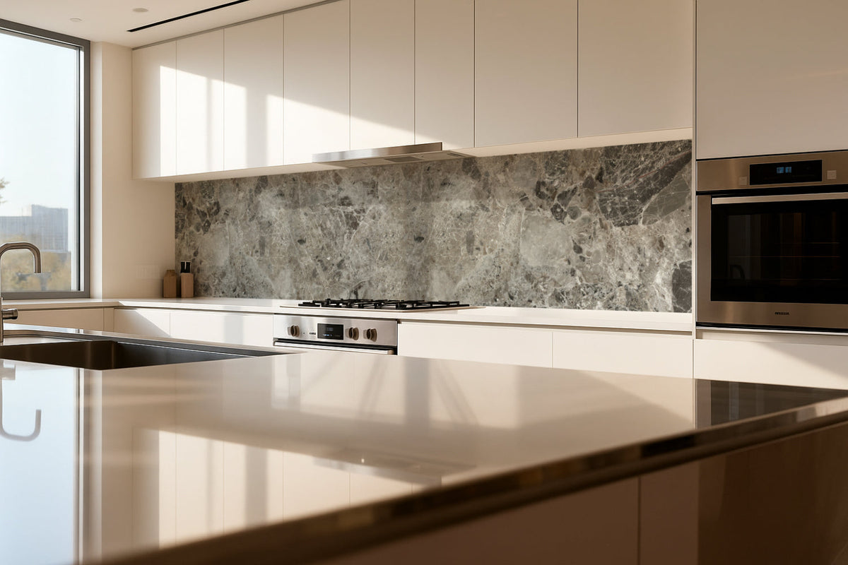 Küchenrückwand Steinoptik