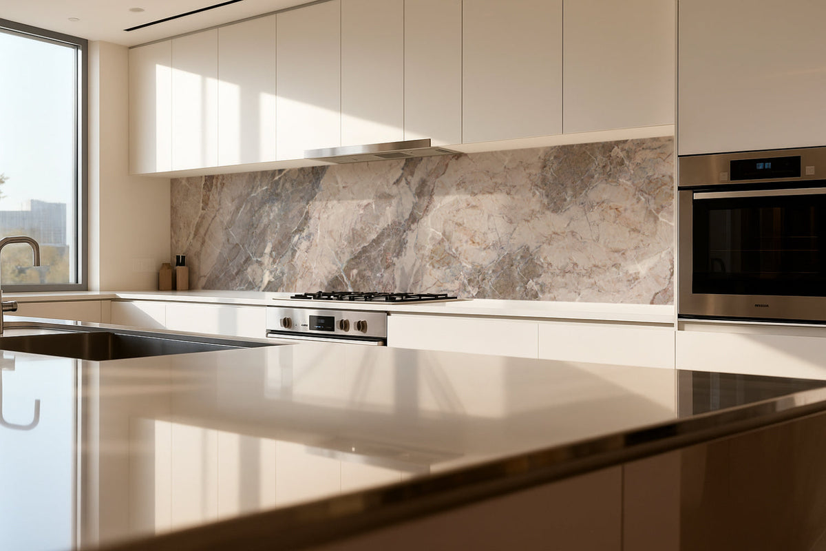 Küchenrückwand Steinoptik