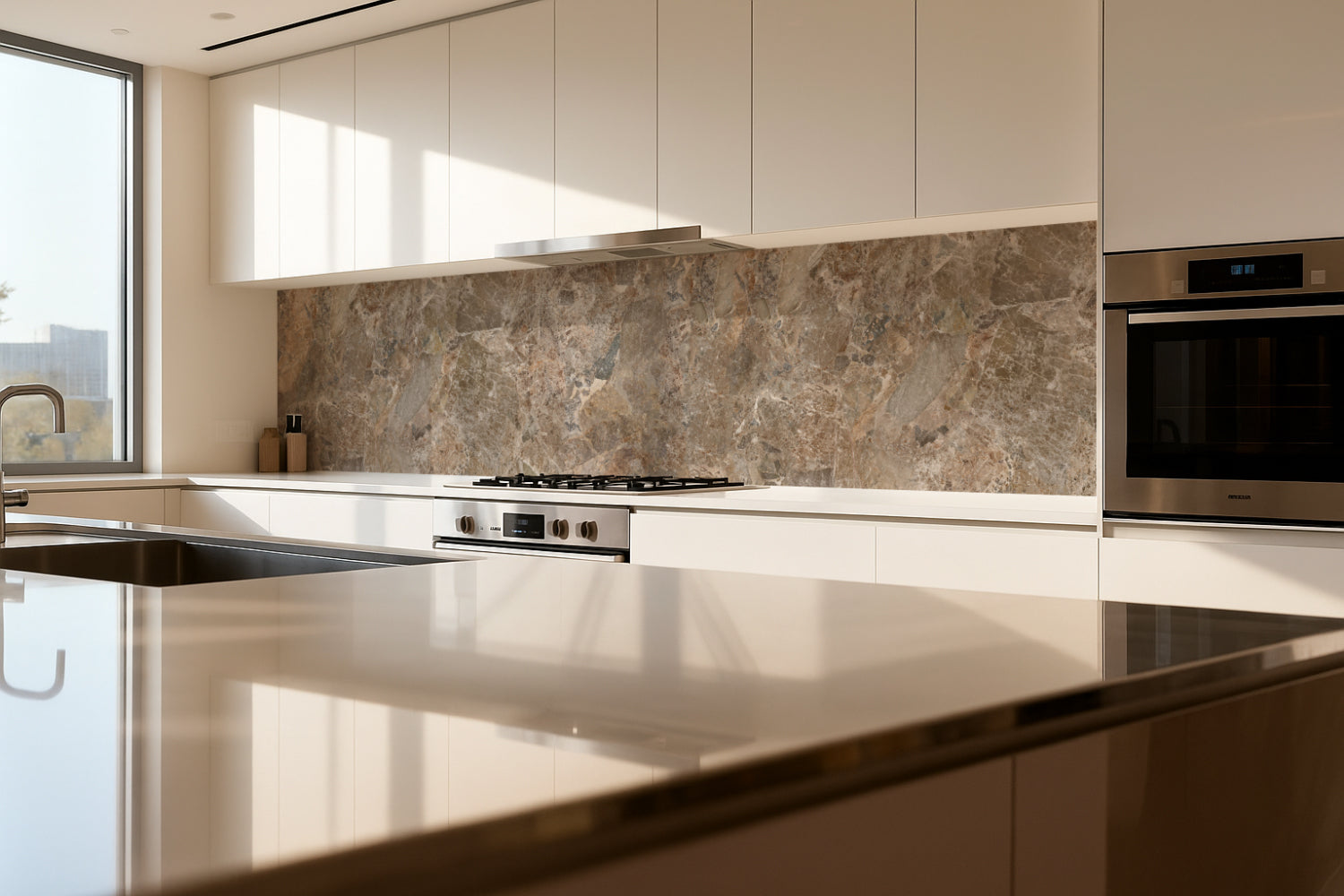 Küchenrückwand Steinoptik