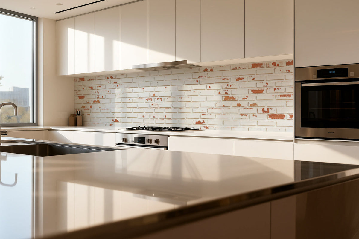 Küchenrückwand Steinoptik