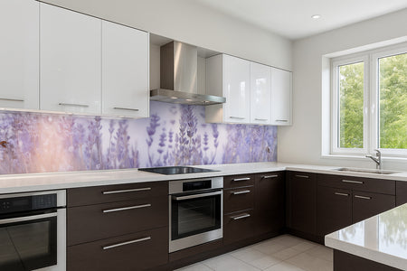 Küchenrückwand Lavendel