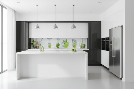 Küchenrückwand Limetten