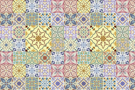 Küchenrückwand Patchwork